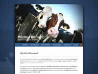 milchhof-billmann.de Webseite Vorschau