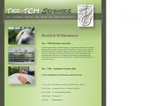 tier-tcm-seminare.de Webseite Vorschau