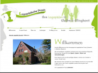logopädie-gladbeck.de Webseite Vorschau