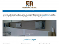 elektro-albrecht.com Webseite Vorschau