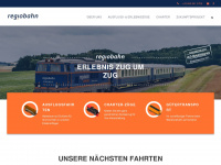 regiobahn.at Webseite Vorschau