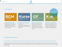 jk-gesundheitsmanagement.com Webseite Vorschau