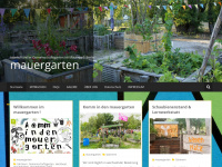 mauergarten.net Webseite Vorschau