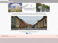 immobilienservice-christianus.com Webseite Vorschau