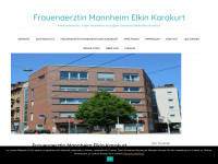 frauenaerztin-elkin-karakurt.de Webseite Vorschau