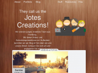 jotes-creations.de Webseite Vorschau