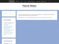 patrickweber.info Webseite Vorschau