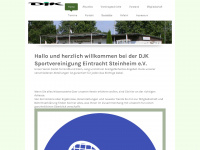 djk-steinheim.de Webseite Vorschau