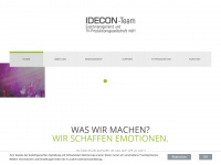 idecon-team.de Webseite Vorschau