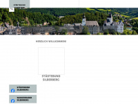 staedtebund-silberberg.de Webseite Vorschau