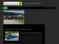 slalom-oem.at Webseite Vorschau