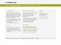 medexpertsag.ch Webseite Vorschau
