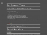 sporthaus-am-tibarg.de Webseite Vorschau