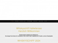 whiskyschiff-hallwilersee.ch Webseite Vorschau