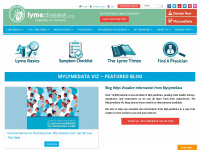 lymedisease.org Webseite Vorschau