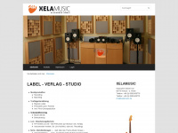 xelamusic.com Webseite Vorschau