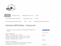msvnollen.ch Webseite Vorschau