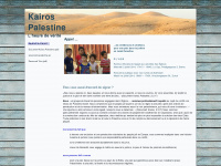 kairos-palestine.ch Webseite Vorschau