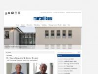 metallbau-magazin.de Webseite Vorschau