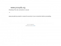 proxydb.org Webseite Vorschau