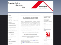 brandschutz-service-süd.de Webseite Vorschau
