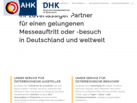 deutsche-messen.at Webseite Vorschau