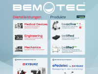 bemotec.com Webseite Vorschau