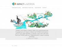 impactinmotion.com Webseite Vorschau