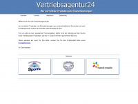 vertriebsagentur24.de Webseite Vorschau