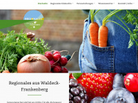 regionales-waldeck-frankenberg.de Webseite Vorschau