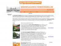 uebernachtung-moritzburg.de Webseite Vorschau