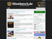 minebench.de Webseite Vorschau