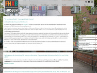 fhxb-museum.de Webseite Vorschau