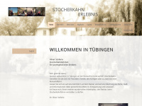 stocherkahn-erlebnis.de Webseite Vorschau