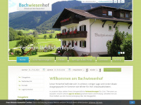 bachwiesen.com Webseite Vorschau