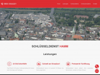 schluesseldienst-hamm.com Webseite Vorschau