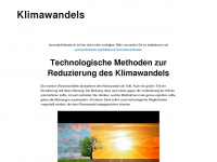 innovate4climate.ch Webseite Vorschau