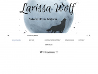 larissawolf.com Webseite Vorschau