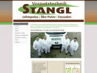 verputztechnik-stangl.at Webseite Vorschau