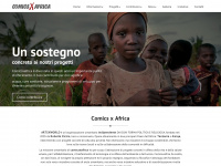 comicsxafrica.org Webseite Vorschau