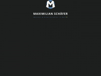 maximilian-schaefer.de Webseite Vorschau