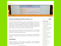 bl0git.wordpress.com Webseite Vorschau