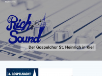richsound.de Webseite Vorschau