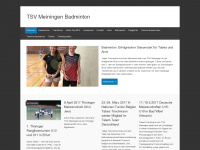 badmintonmgn.wordpress.com Webseite Vorschau