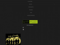 kerth-music.com Webseite Vorschau