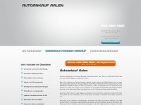 auto-ankauf-aalen.de Webseite Vorschau