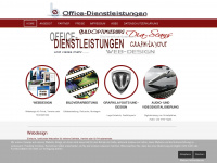 be-office.de Webseite Vorschau