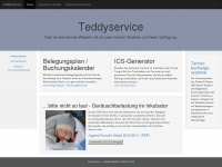 teddyservice.de Webseite Vorschau