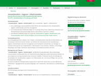 ecomed-umweltmedizin.de Webseite Vorschau