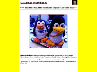 linux-praktiker.de Webseite Vorschau